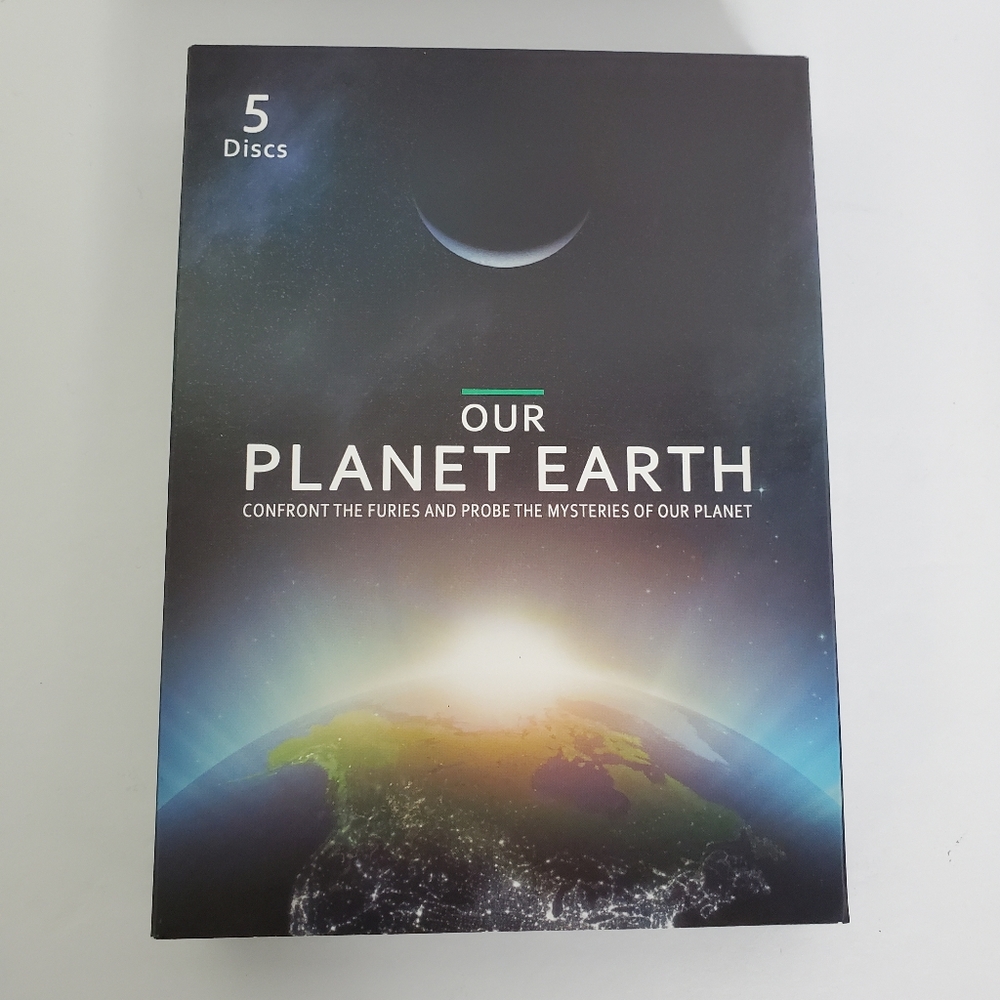 Our Planet Earth Set of 4 DVDs + 1 Audio CD